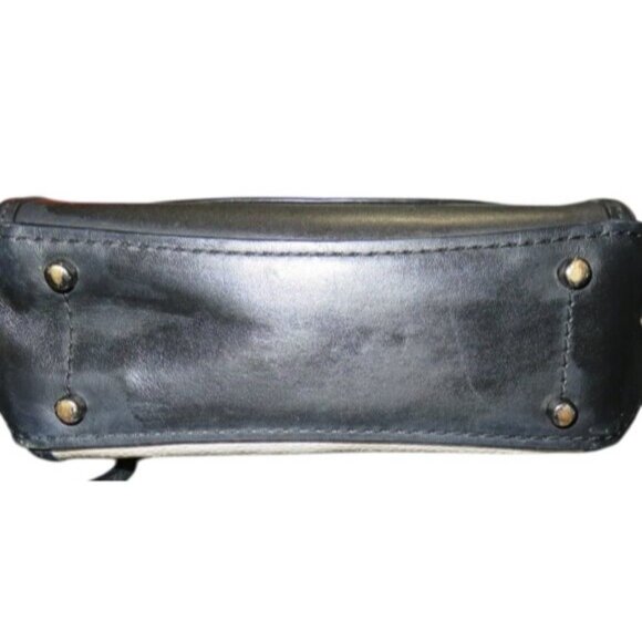 Coach Color block Exotic Python Snakeskin Leather Drifter Chain Crossbody Strap - Picture 5 of 10